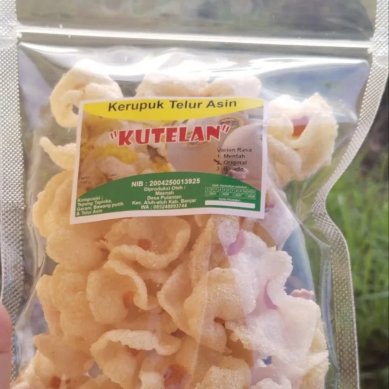 Kerupuk Telur Asin "KUTELAN" ( sudah digoreng) - Gambar 5