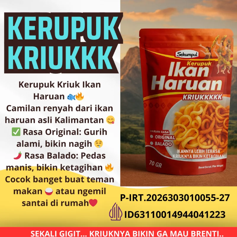 Kerupuk Ikan Haruan Kriukkk - Gambar 2