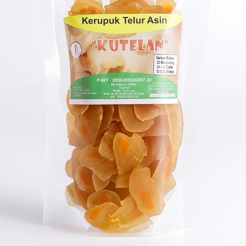 Kerupuk Telur Asin "KUTELAN" ( sudah digoreng) - Gambar 3