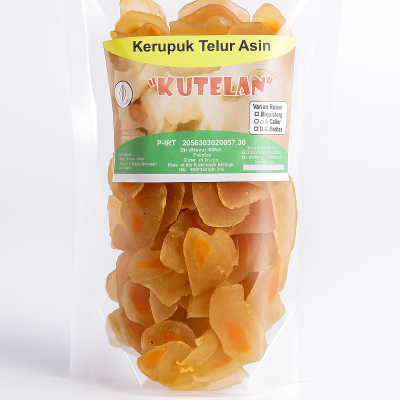 Kerupuk Telur Asin "KUTELAN" ( Mentah) - Gambar 2