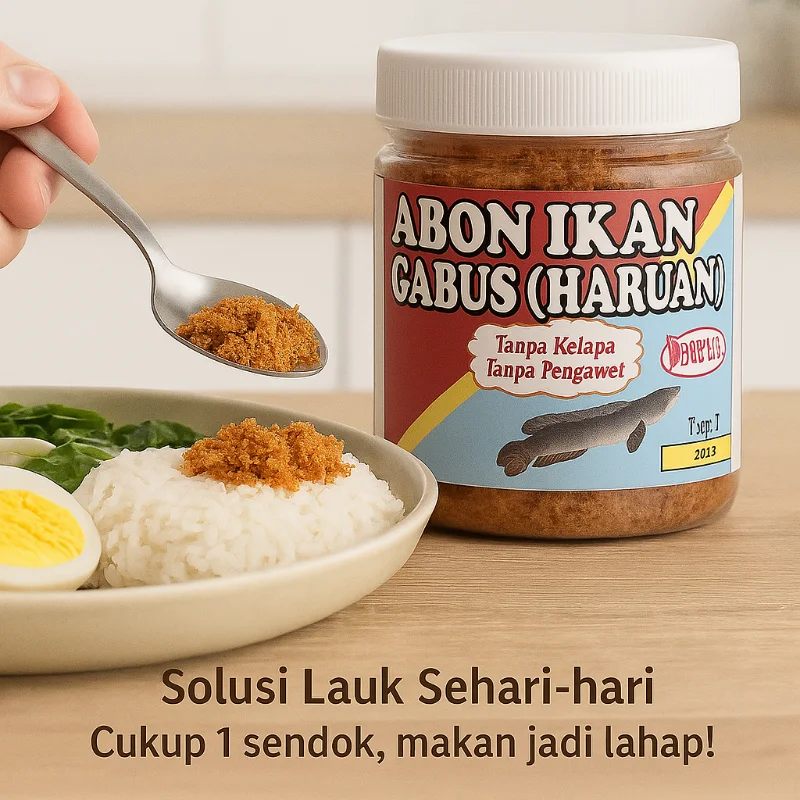 Abon Ikan Haruan "Sekumpul Ekstra" - Gambar 3