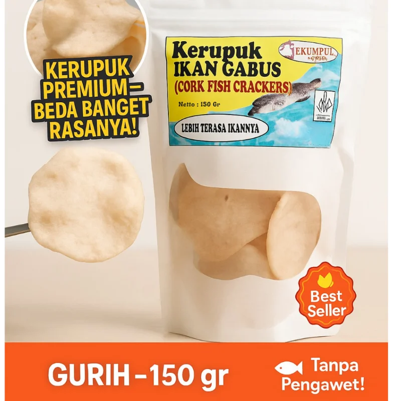 Kerupuk Ikan Haruan "Sekumpul Ekstra" - Gambar 2