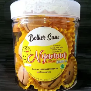 Bolu Kering Susu Toples